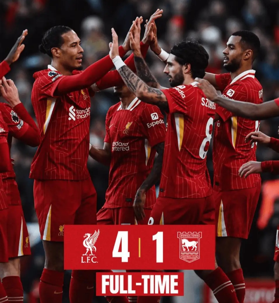 利物浦大胜，英超强队轻松晋级