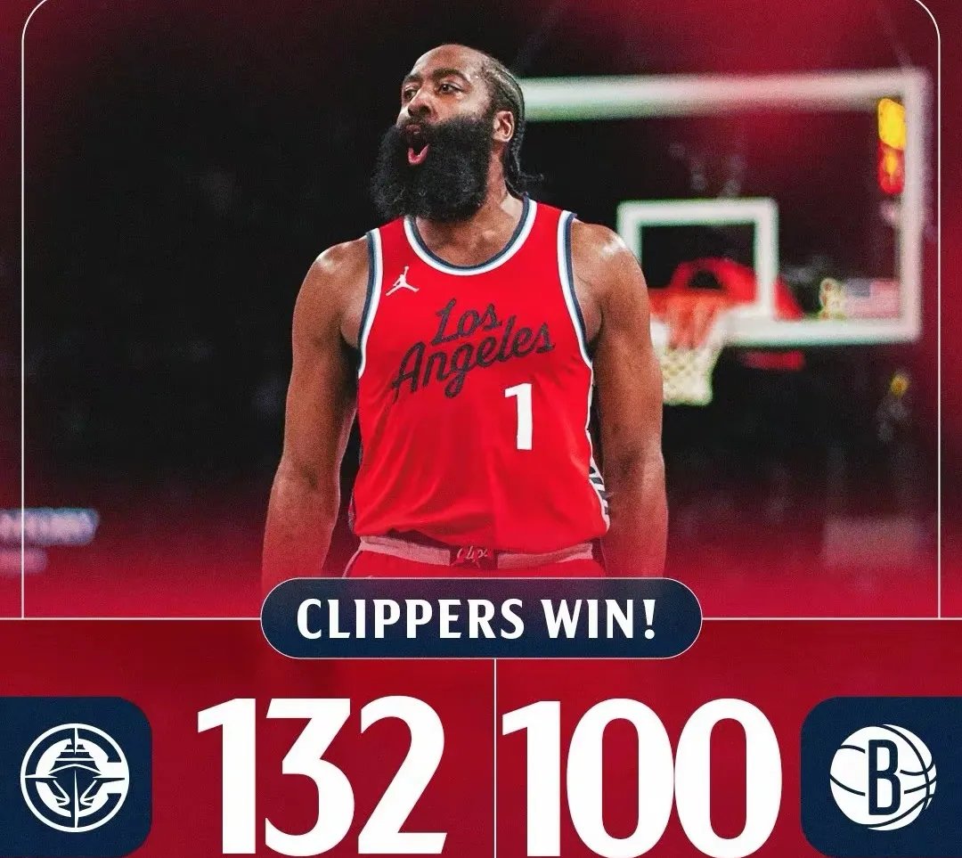 快船队赛季首战告捷，士气高涨！