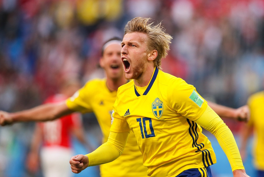 瑞典晋级四强，匈牙利弃权输球