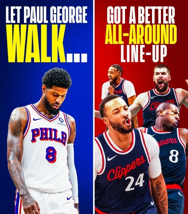 快船惨败开拓者，乔治无力回天